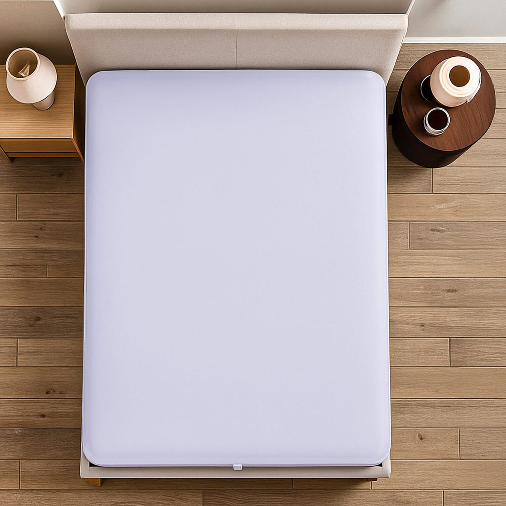 Homesmart Anti-Bacterial Waterproof Mattress Protector (90x30 cm) - White