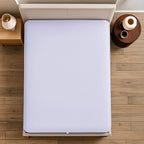 Homesmart Anti-Bacterial Waterproof Mattress Protector (90x30 cm) - White