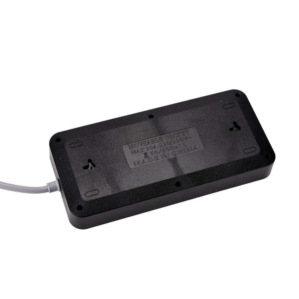 Multi-Functional Socket with 2m Cable (220-250V) - Black_8197518_5