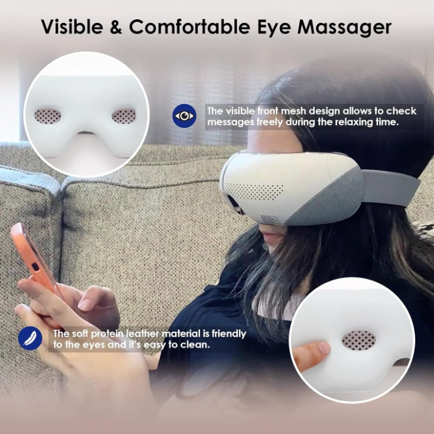 Bliss and Beyond Smart Visual Eye Massager (1200 mAh)