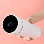 Smart Thermos Flask with Temp Display (450ml) - White_8207834_2