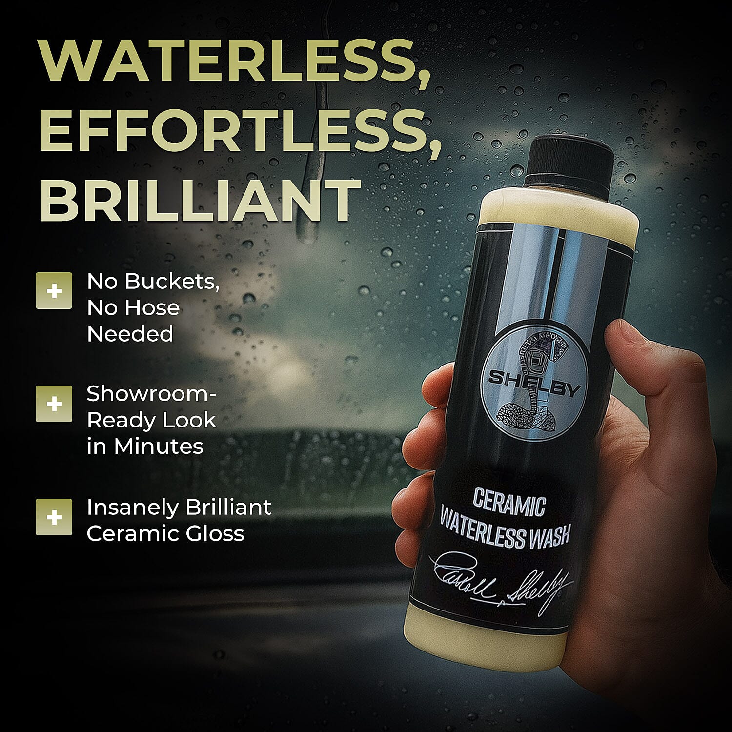 Shelby Ceramic Waterless Wash