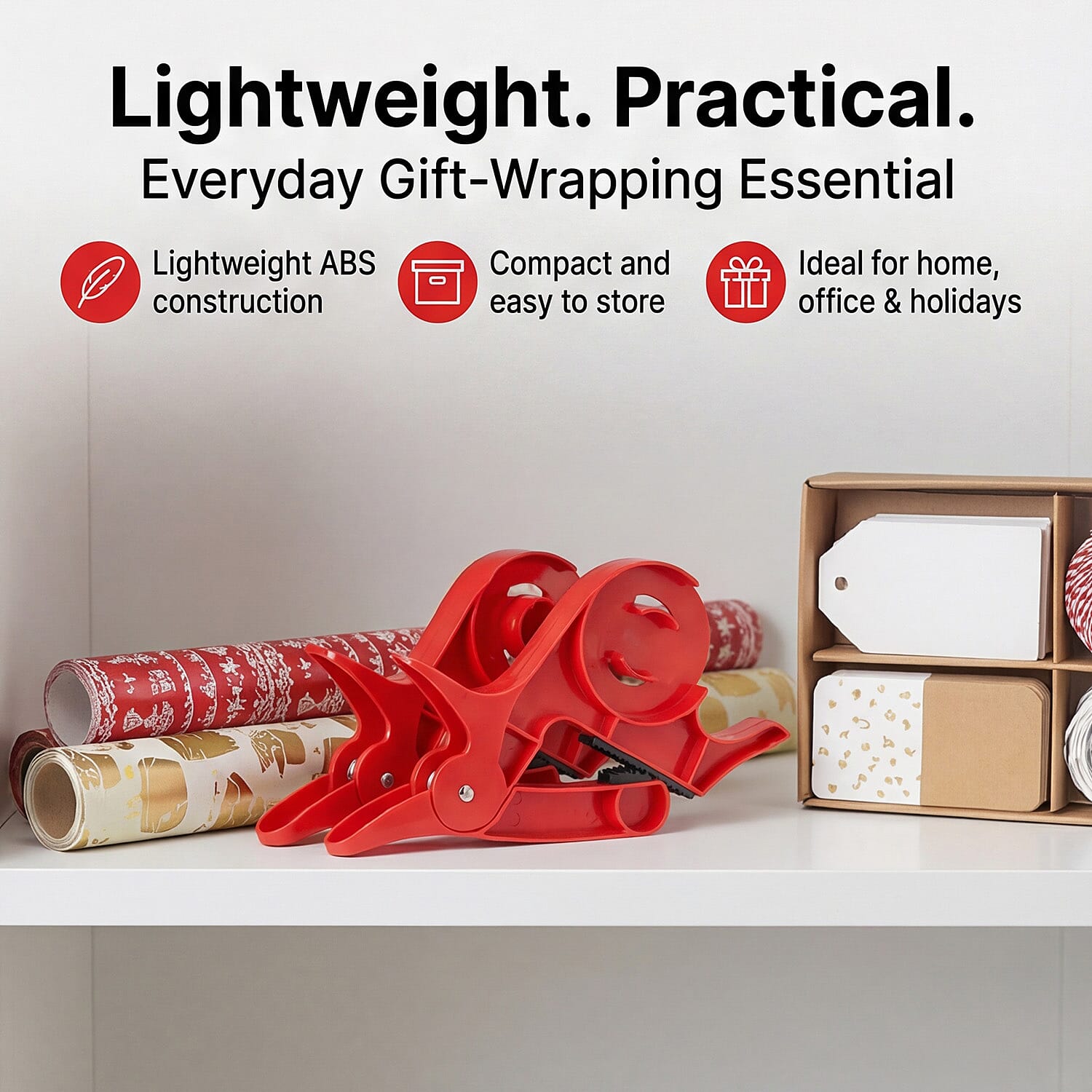 Stationary (Size - One Size) - Red & Red