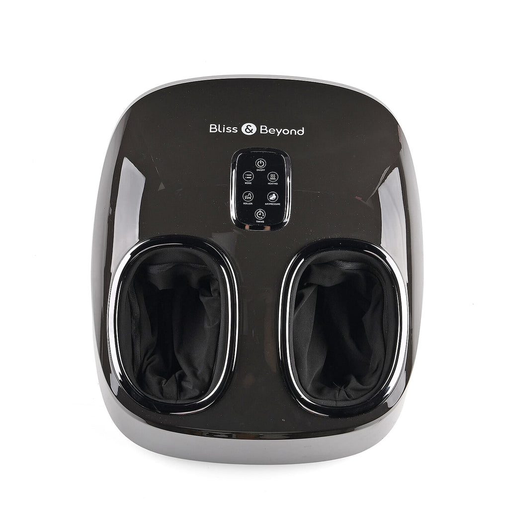 Bliss - Beyond Foot Therapy with 55 Degree C Heat Therapy, 2 Massage Modes, 3 Intensity Levels - Black