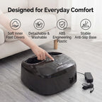 Bliss - Beyond Foot Therapy with 55 Degree C Heat Therapy, 2 Massage Modes, 3 Intensity Levels - Black