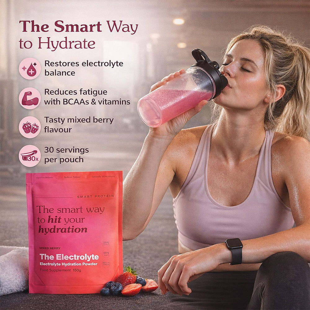 YOUR WELLBEING - Electrolyte Powder - Smart Protein Mixed Berry Electrolytes Food Supplement - 150g