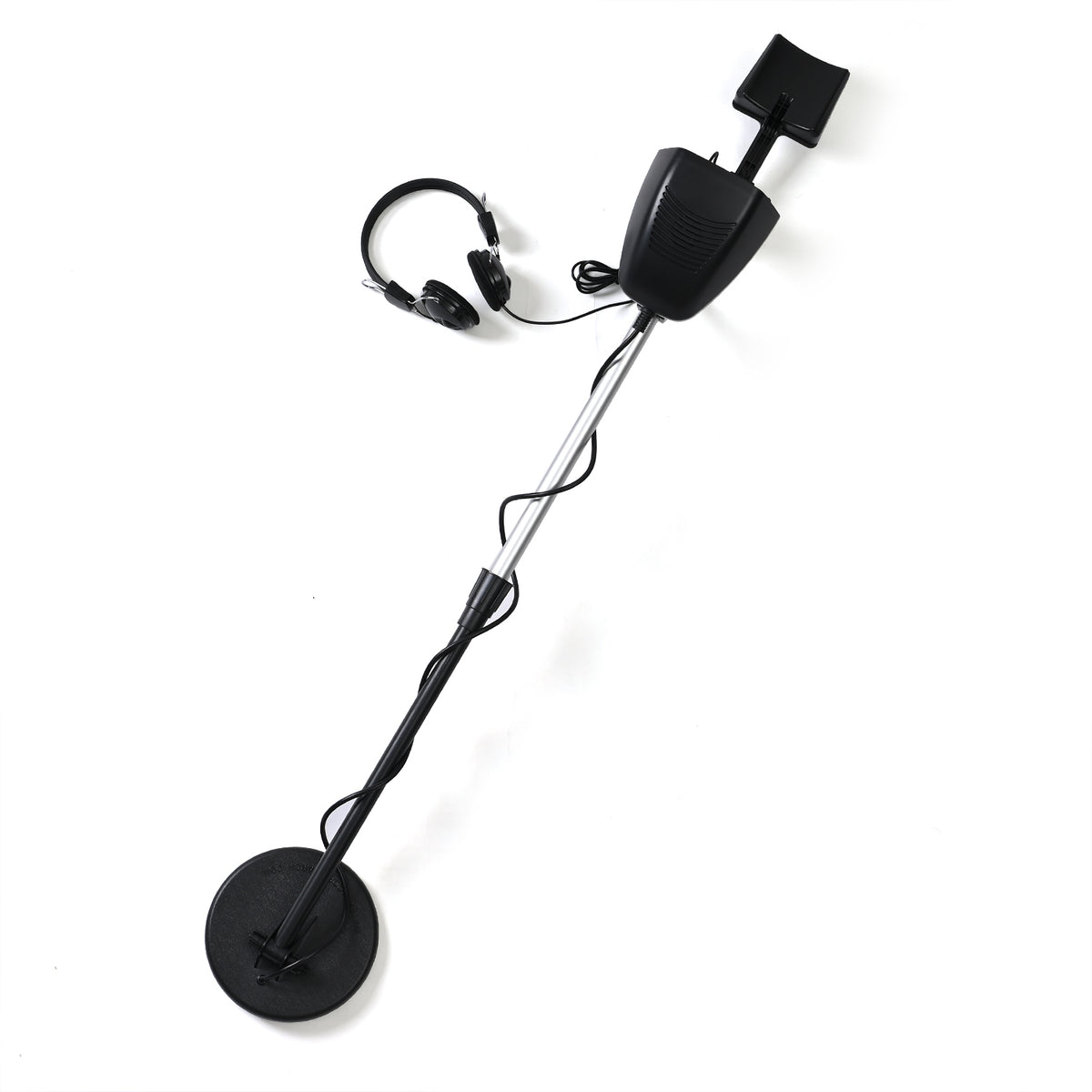 Handheld Metal Detector - 5.0 KHz Analog Display with 16 cm Search Coil (Battery Powered) - Green