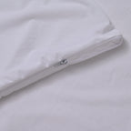 Hush Haven Tencel Patterned Pillow Case and Cover (Size 75x1 cm) - White & White_8222652_4