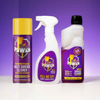 Purple Power All Purpose Cleaning Kit (1 Super Concentrate 500ml - fills up to 50 bottles, 1 Refillable Trigger Spray Bottle, 1 Foam Bottle 500ml)