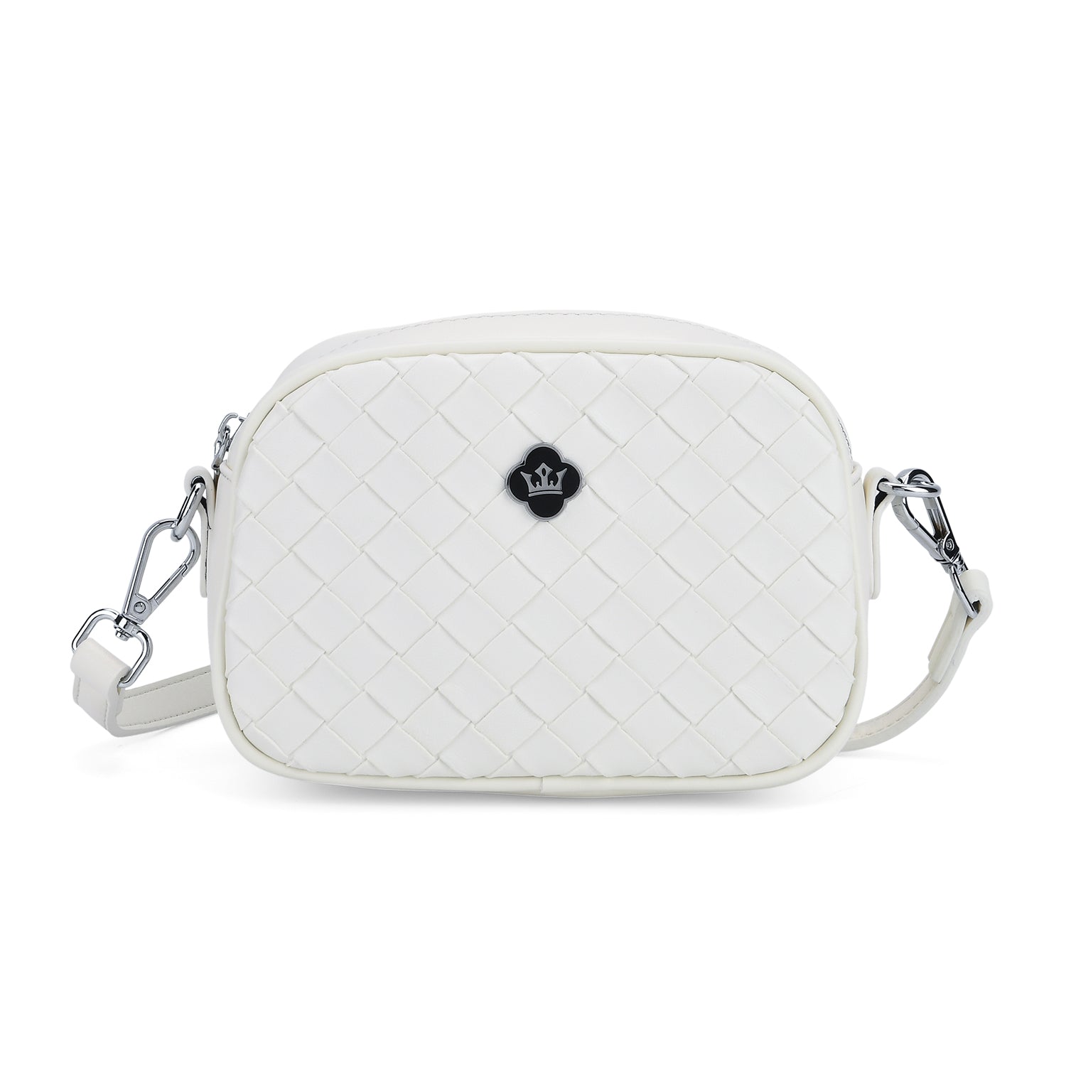 BIG BLACK FRIDAY DEAL - Genuine leather Crossbody Bag  - White_8224176