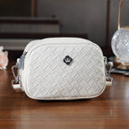 BIG BLACK FRIDAY DEAL - Genuine leather Crossbody Bag  - White_8224176_1