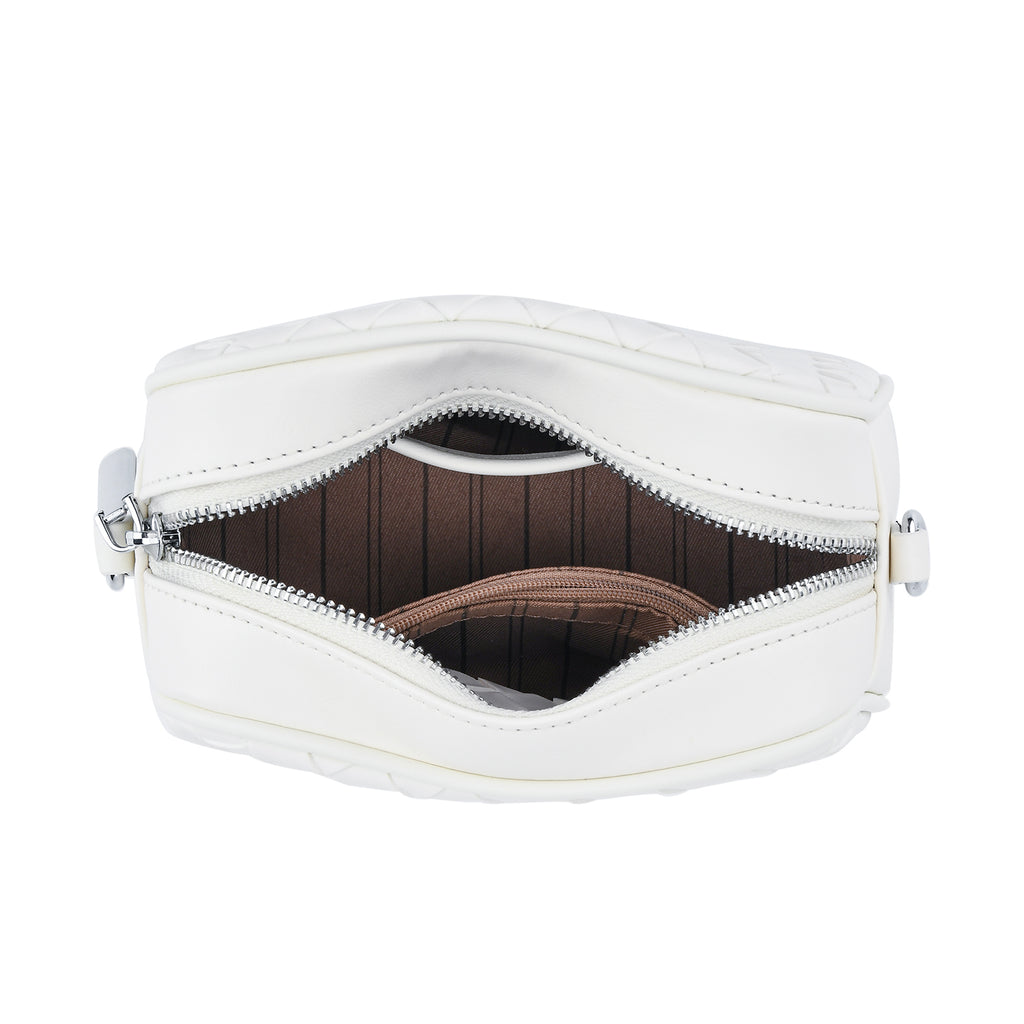 BIG BLACK FRIDAY DEAL - Genuine leather Crossbody Bag  - White_8224176_5