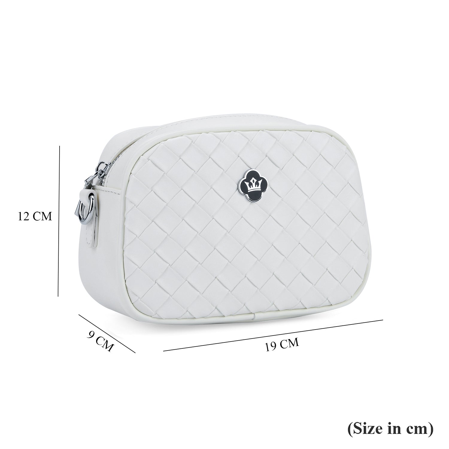BIG BLACK FRIDAY DEAL - Genuine leather Crossbody Bag  - White_8224176_7