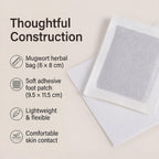 Deep Cleansing Foot Patch (20 pcs) - White