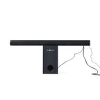 Bliss - Beyond Home Theatre Sound Bar with Wired Sonic Subwoofer - Black