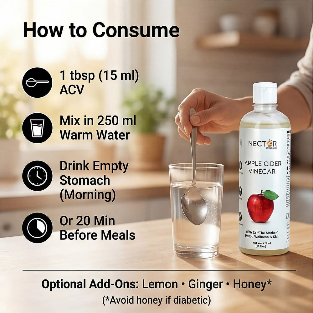 Raw Apple Cider Vinegar with Mother - Unfiltered - Unpasteurised, 2X Probiotic Strands and Natural Enzymes