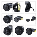 Bliss - Beyond Multifunctional EMS Massage Therapy Device Including 6 Massage Heads - Black - Gold