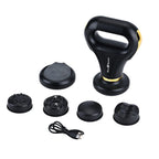 Bliss - Beyond Multifunctional EMS Massage Therapy Device Including 6 Massage Heads - Black - Gold
