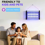 Bug Zapper (Size 37x6 cm) - Black & Black