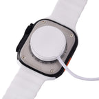 i20 Ultra 2 Max 10-in-1 Smartwatch Set with Earphones & 7 Straps - Black