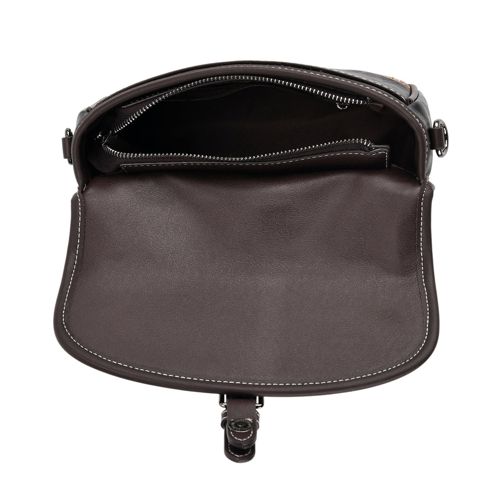Crossbody Bag (Size - One Size) - Black & Blue_8231311_5