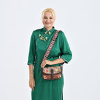 Crossbody Bag (Size - One Size) - Brown & Blue_8231314_2