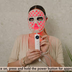 LunaMour AuraLux Advanced LED - Infrared Face Therapy Mask (Lifetime Warranty)
