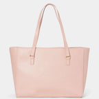 THE DESIGNER LAUNCH -- BEBE Signature Tote - Clutch Set with Heart Charm - Blush