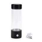 Bliss - Beyond Hydrogen-Rich Water Bottle - 420ml,Type-C Rechargeable - Silver