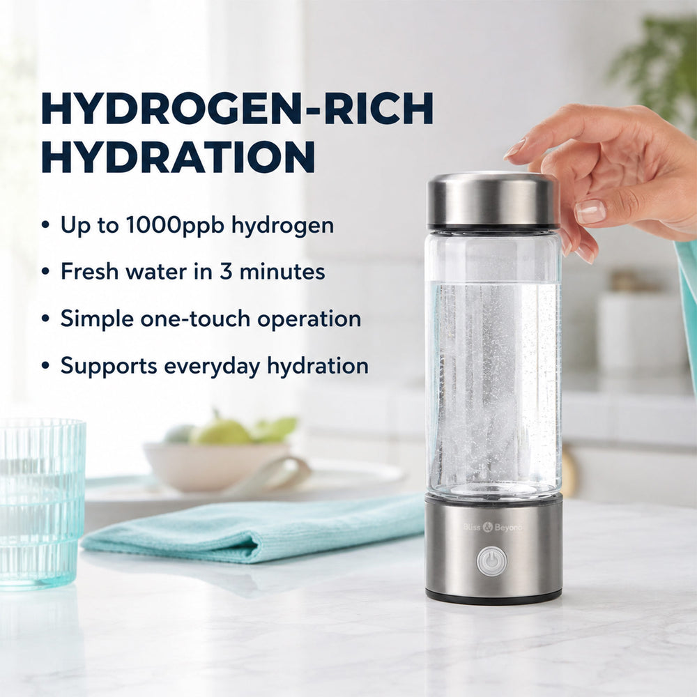 Bliss & Beyond Water Bottle (Size - One Size) - Silver & Silver_8234449_1