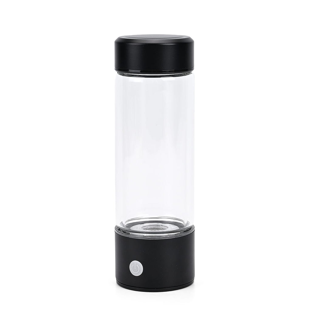 Bliss - Beyond Hydrogen-Rich Water Bottle - 420ml,Type-C Rechargeable - Silver