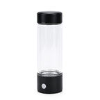 Bliss - Beyond Hydrogen-Rich Water Bottle - 420ml,Type-C Rechargeable - Silver
