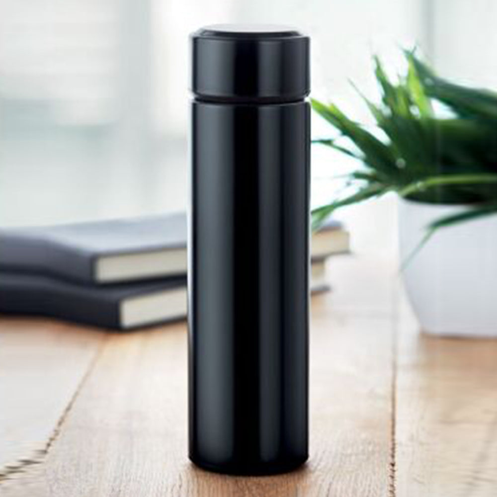 Smart Thermos Flask with Temp Display (450ml) - Black_8236722_1