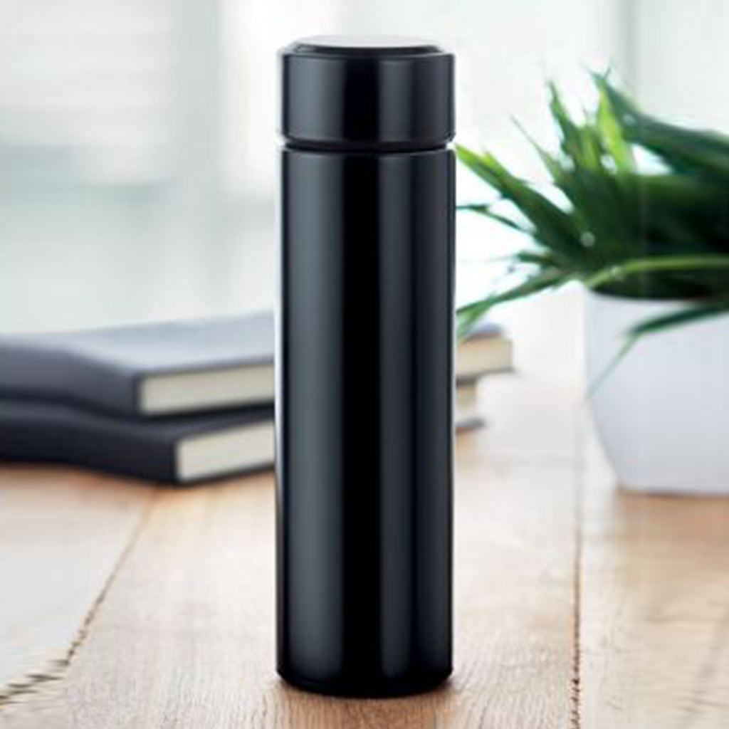 Smart Thermos Flask with Temp Display (450ml) - Black_8236722_1