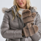 Styled By Glove and Mitten (Size - One Size) - Light Brown & Brown_8237060_2