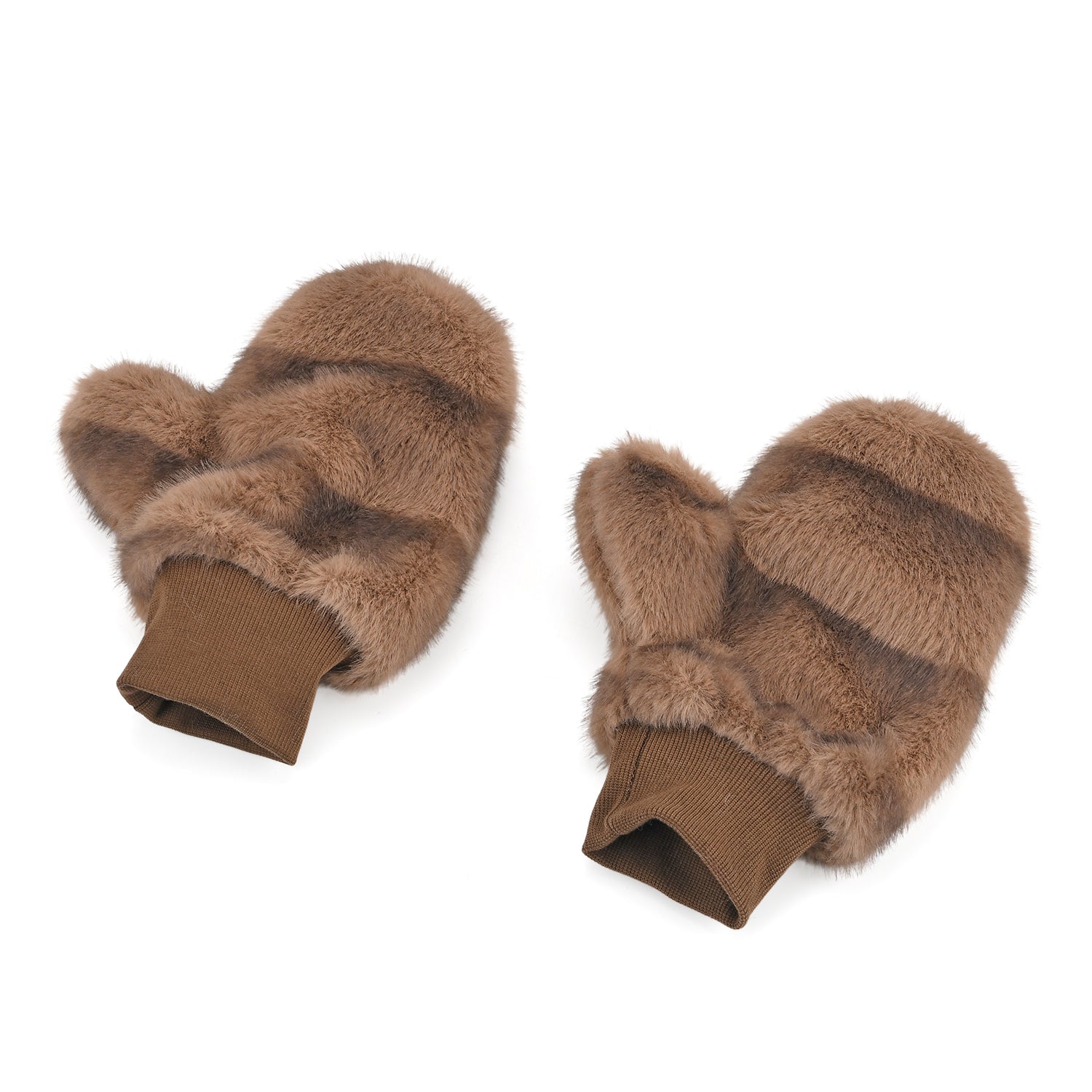 Styled By Glove and Mitten (Size - One Size) - Light Brown & Brown_8237060_3