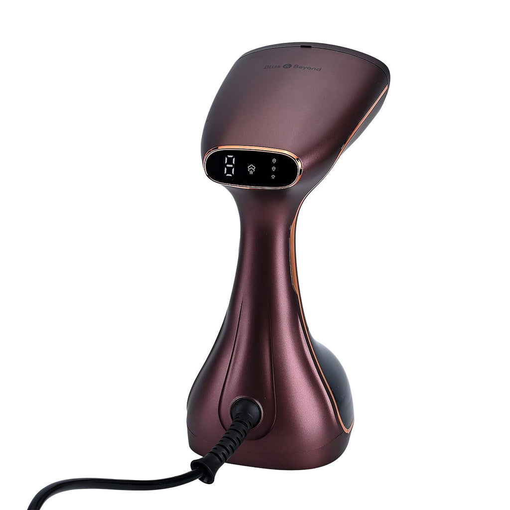 Bliss - Beyond Handheld Garment Steamer with 320ml Tank, Ceramic Plate - 3 Steam Levels (1780W) - Coffee