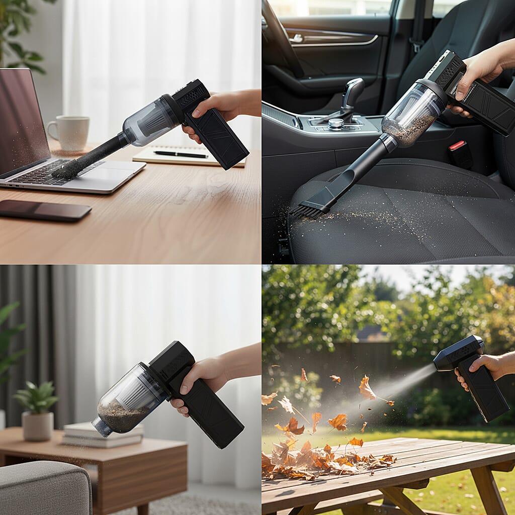 Bliss & Beyond Handheld Brushless Turbofan-Blower - Dual 4000mAh Battery