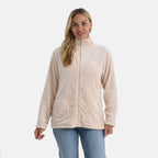 Styled By Patterned Coat (Size - Medium) - Beige_8245351