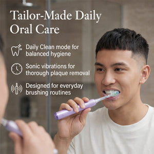 Lab Life Sonic Toothbrush with UV Sanitisation Including 2 Brush Heads for Teeth Care (Lifetime Warranty)