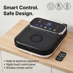 Bliss - Beyond BE-F2200 Ultra Foldable Electric Foot Spa - Digital Colour Screen Massager with Red Light Therapy