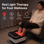 Bliss - Beyond BE-F2200 Ultra Foldable Electric Foot Spa - Digital Colour Screen Massager with Red Light Therapy