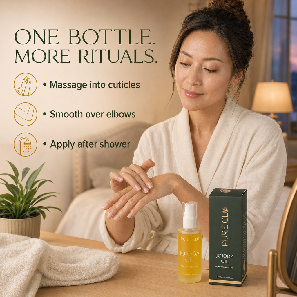 "Pure Glo Cold Pressed Natural Jojoba Oil Volume - 50 ml"_8254183_4