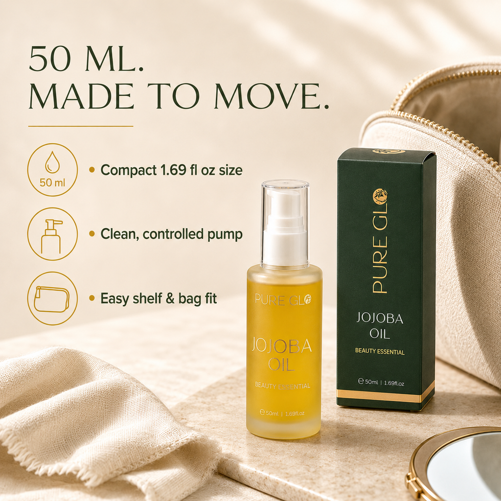 "Pure Glo Cold Pressed Natural Jojoba Oil Volume - 50 ml"_8254183_6