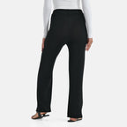 & Maisi Nylon Patterned Jean and Pant/Trouser (Size - 14) - Black_8255490_1