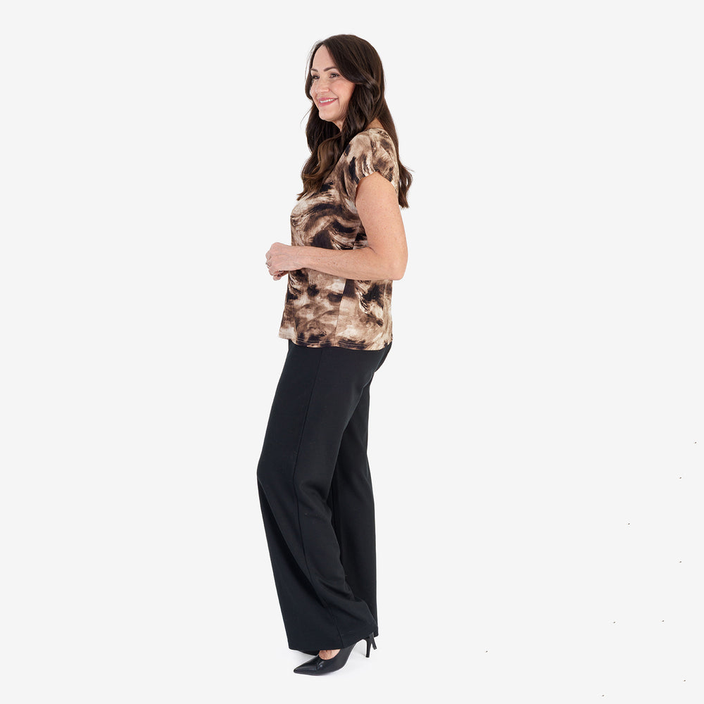 & Maisi  Tee (Size - Large) - Brown_8256047_2