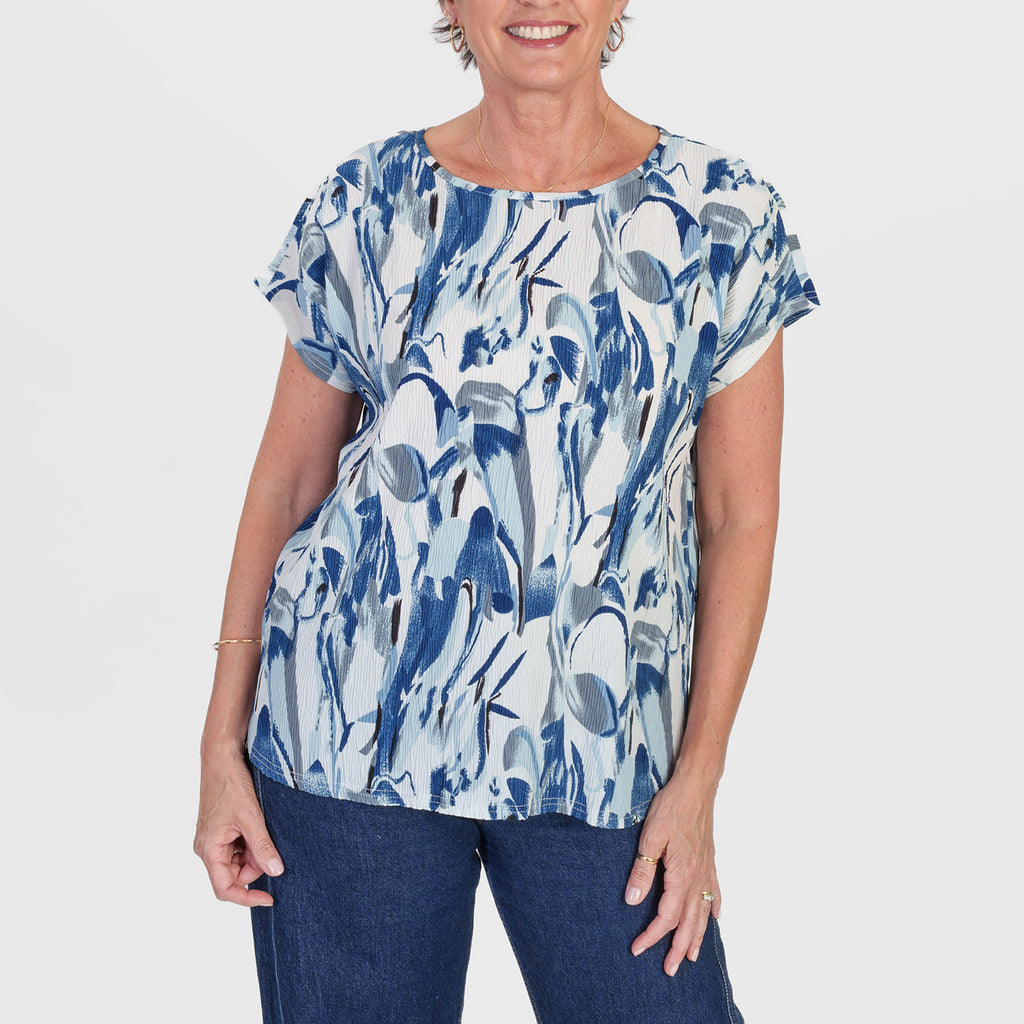 & Maisi  Tee (Size - Large) - Blue_8256051_3