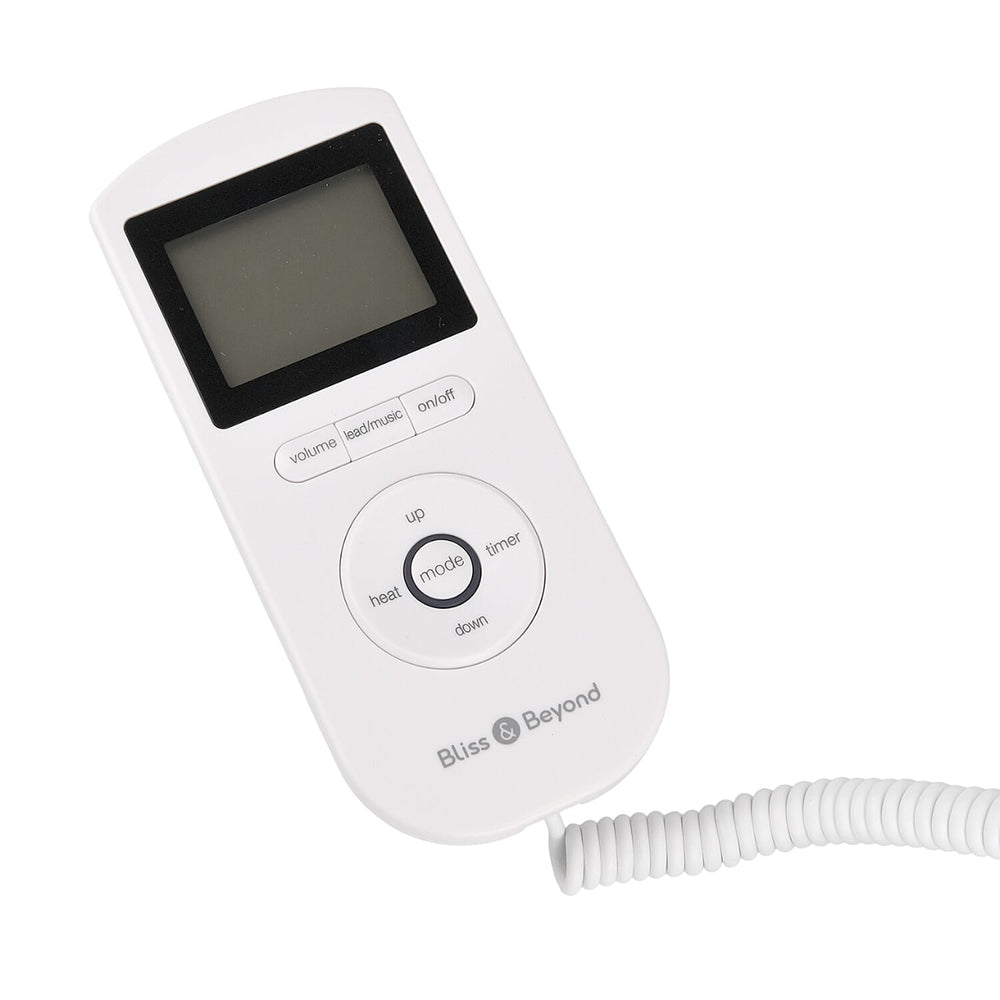 Bliss & Beyond TENS EMS Foot Circulation Massager; Combines TENS (Transcutaneous Electrical Nerve Stimulation), EMS (Electrical Muscle Stimulation), and FIR (Far Infrared) heat therapy to improve bloo