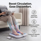 Bliss & Beyond TENS EMS Foot Circulation Massager; Combines TENS (Transcutaneous Electrical Nerve Stimulation), EMS (Electrical Muscle Stimulation), and FIR (Far Infrared) heat therapy to improve bloo