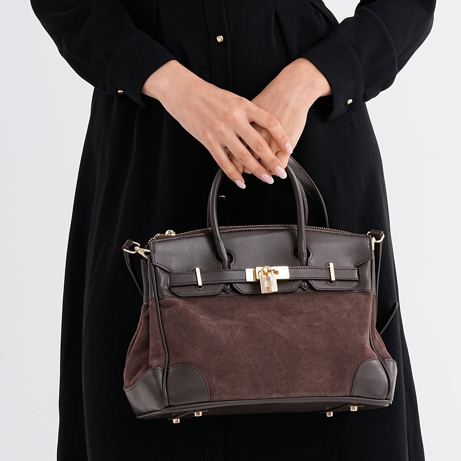 "Color:Coffee Size/Profile: Genuine leather Crossbody bag with gift box Wall (exterior):Genuine leather Lining (Interior):PVC Pockets (exterior):Zipped-1 Pockets (interior):  Zipped-1,slip-1; Measurem_8256463_3